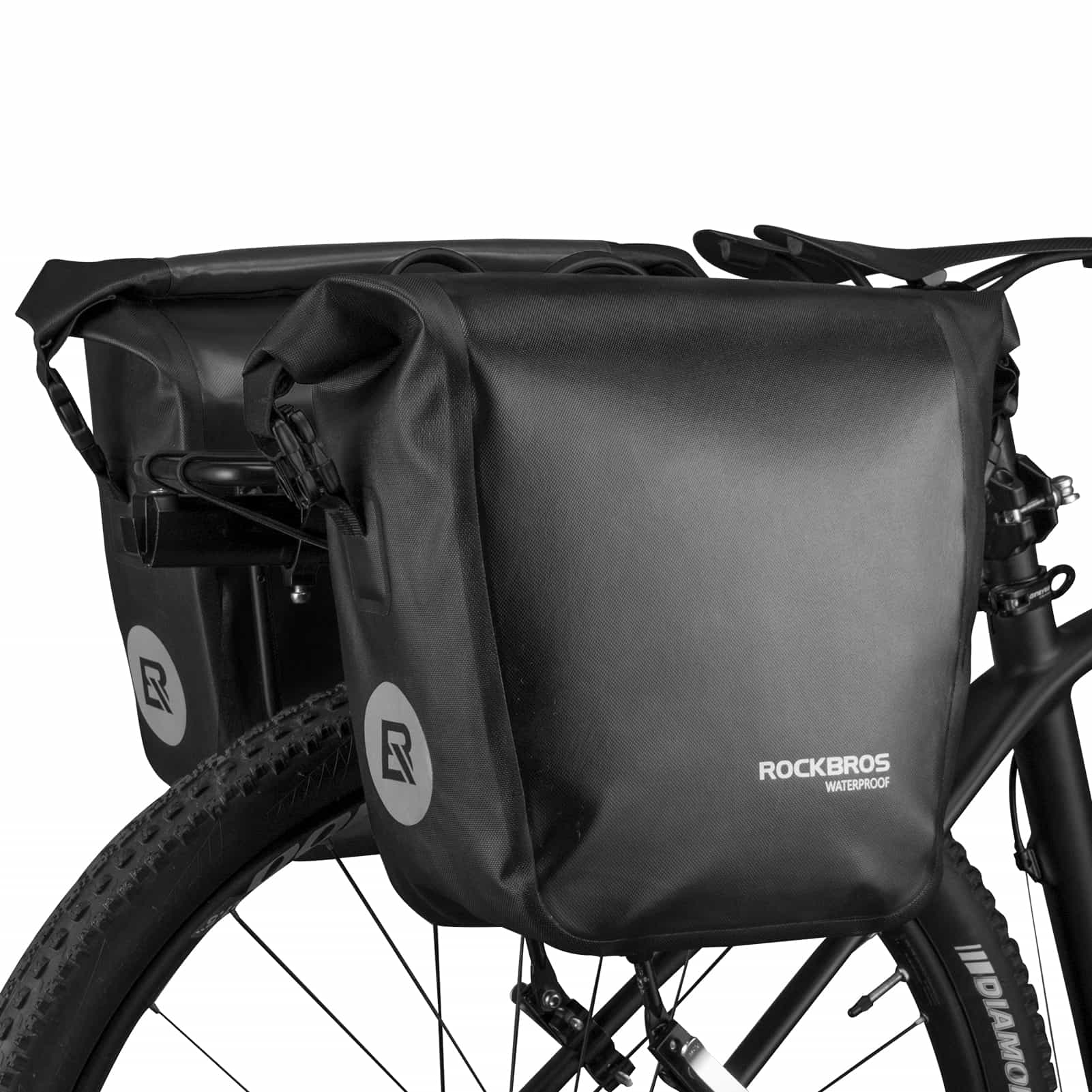 ROCKBROS Wasserdichte Gepäckträgertasche 12-16L