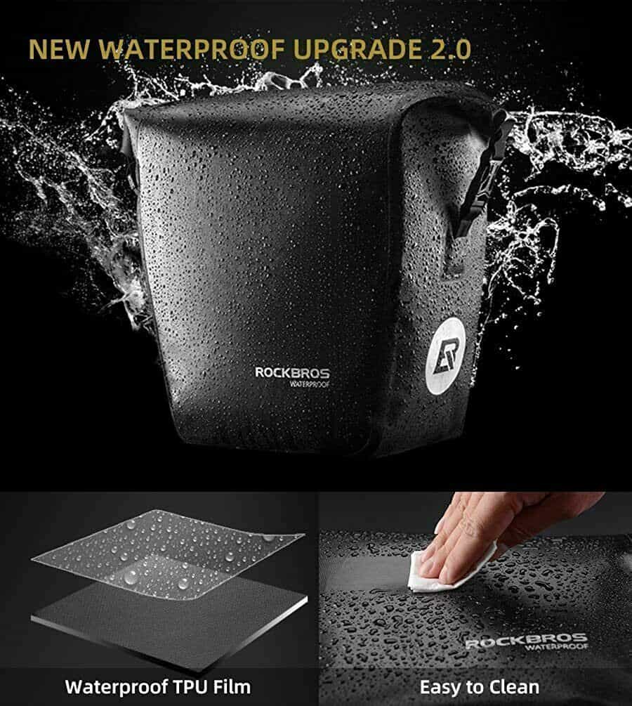 ROCKBROS Wasserdichte Gepäckträgertasche 12-16L