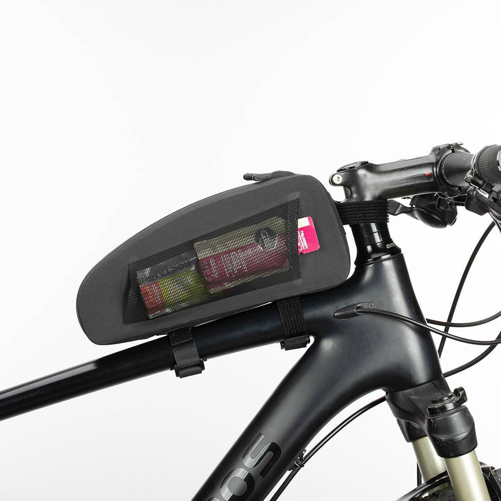 ROCKBROS wasserdichte Oberrohrtasche für Fahrrad 1L / 1.6 L Schwarz
