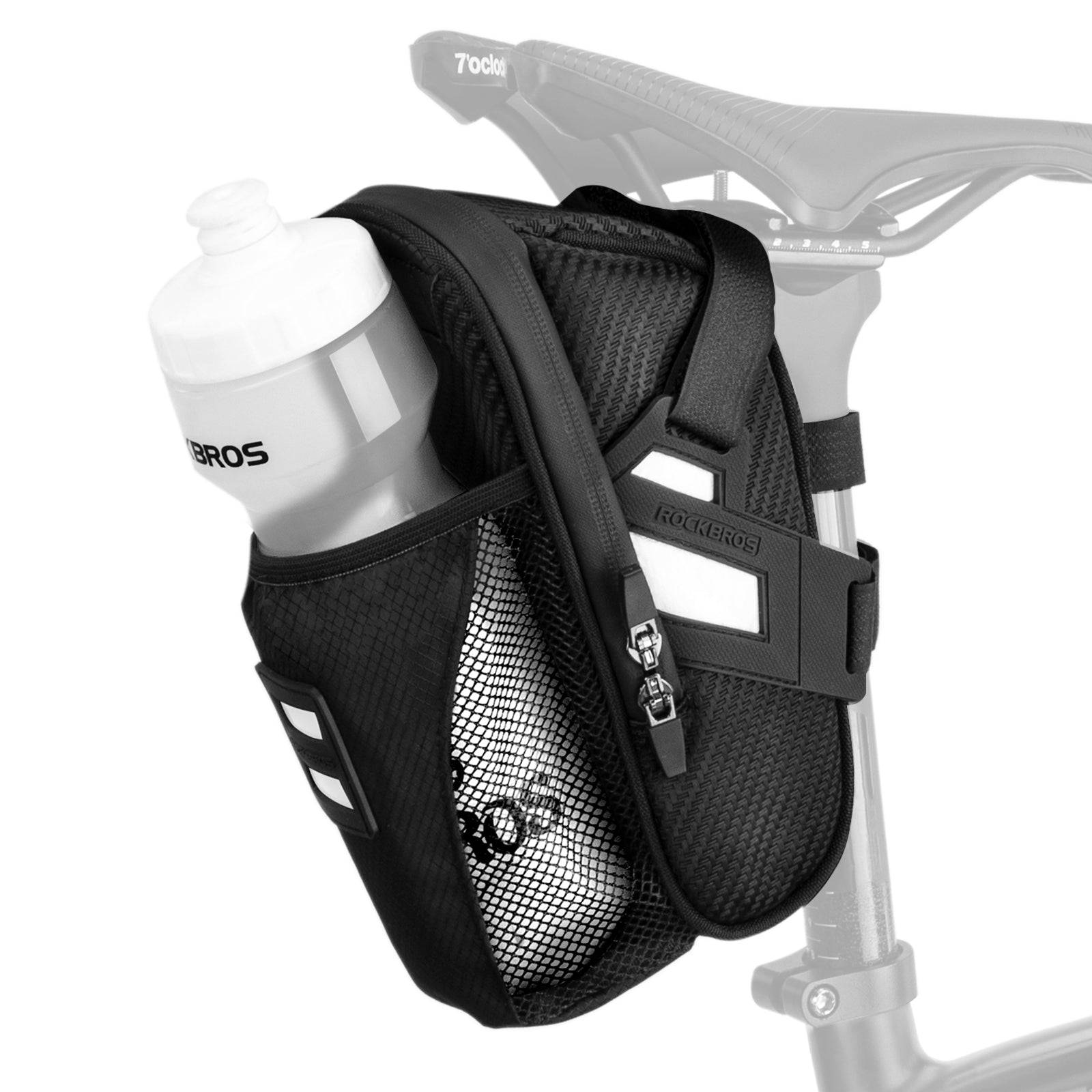 ROCKBROS wasserdichte Satteltasche mit Flaschenhalter für MTB Rennrad