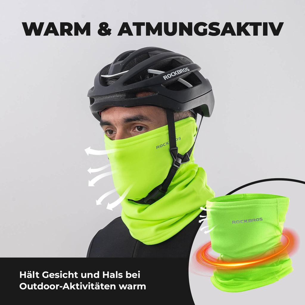 ROCKBROS Winter Halbe Balaclavas Multifunktion Atmungsaktiv Gesichtsbedeckung