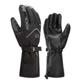 ROCKBROS Winter Skihandschuhe Wiederaufladbare Beheizte Handschuhe Schwarz