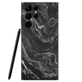 Galaxy S22 Skin Black Silver