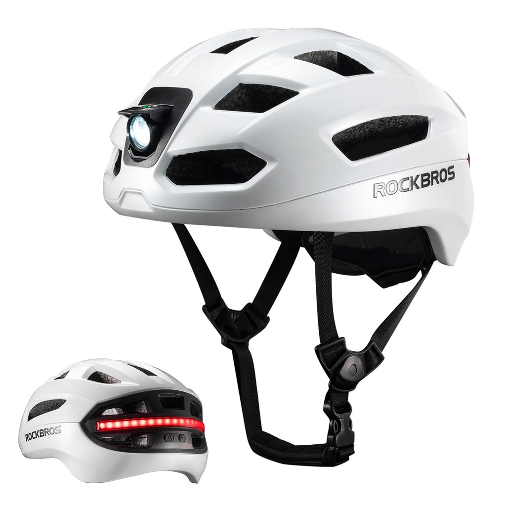 Fernsteuerbarer Smart Fahrradhelm mit Licht