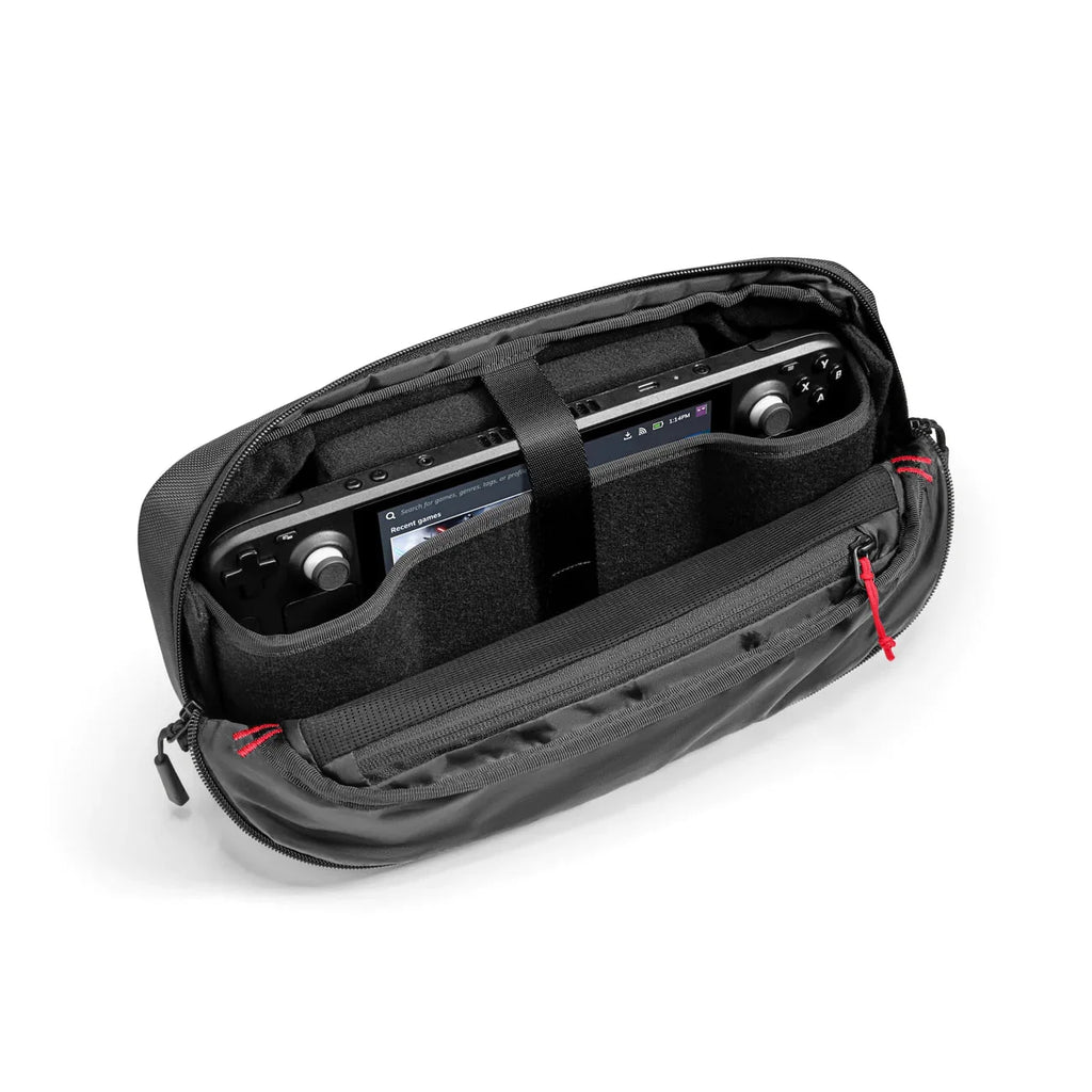 Tasche für Steam Deck LCD & OLED, ROG Ally, Playstation Portal, Legion Go und Co. - Schwarz -