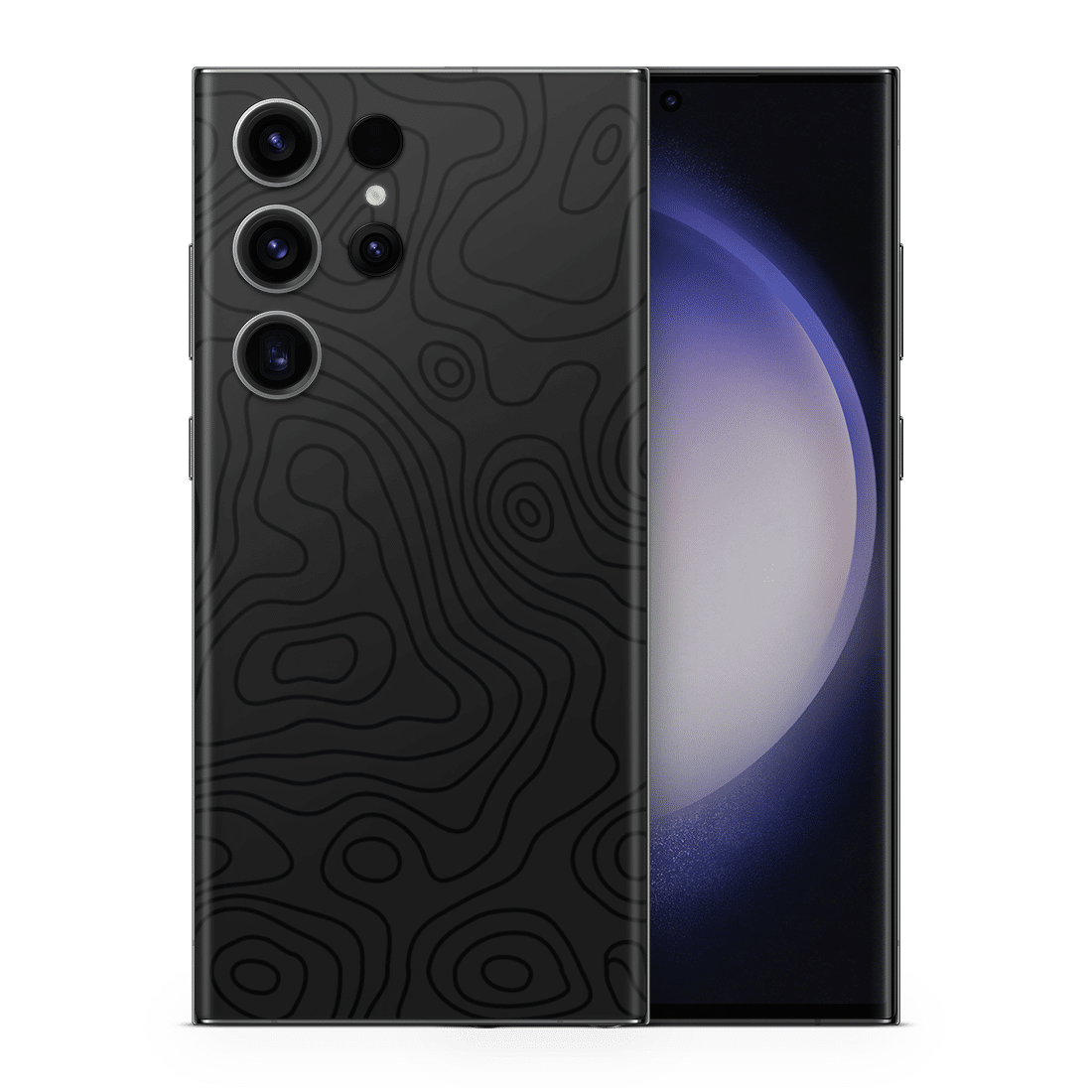 Galaxy S23 Ultra Skin Topo Black