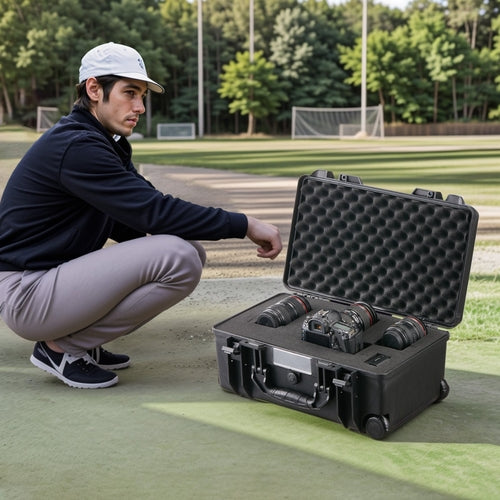 Weatherproof Hard Case, Heavy Duty Protective Dry Box Case with
