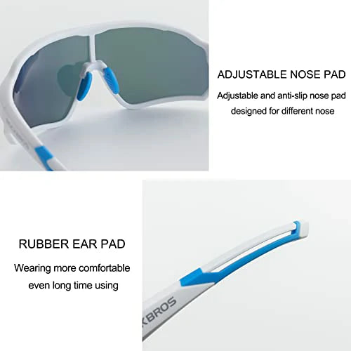 Polarisierte Sportbrille für Radfahrer (UV-Schutz)