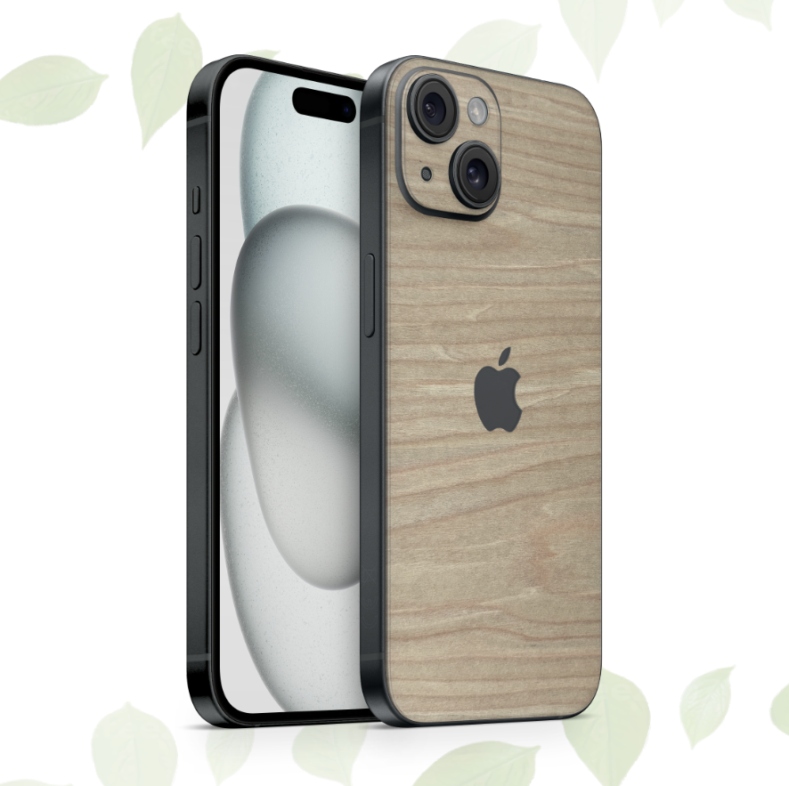 iPhone 16 Plus Skin Holz Zeder