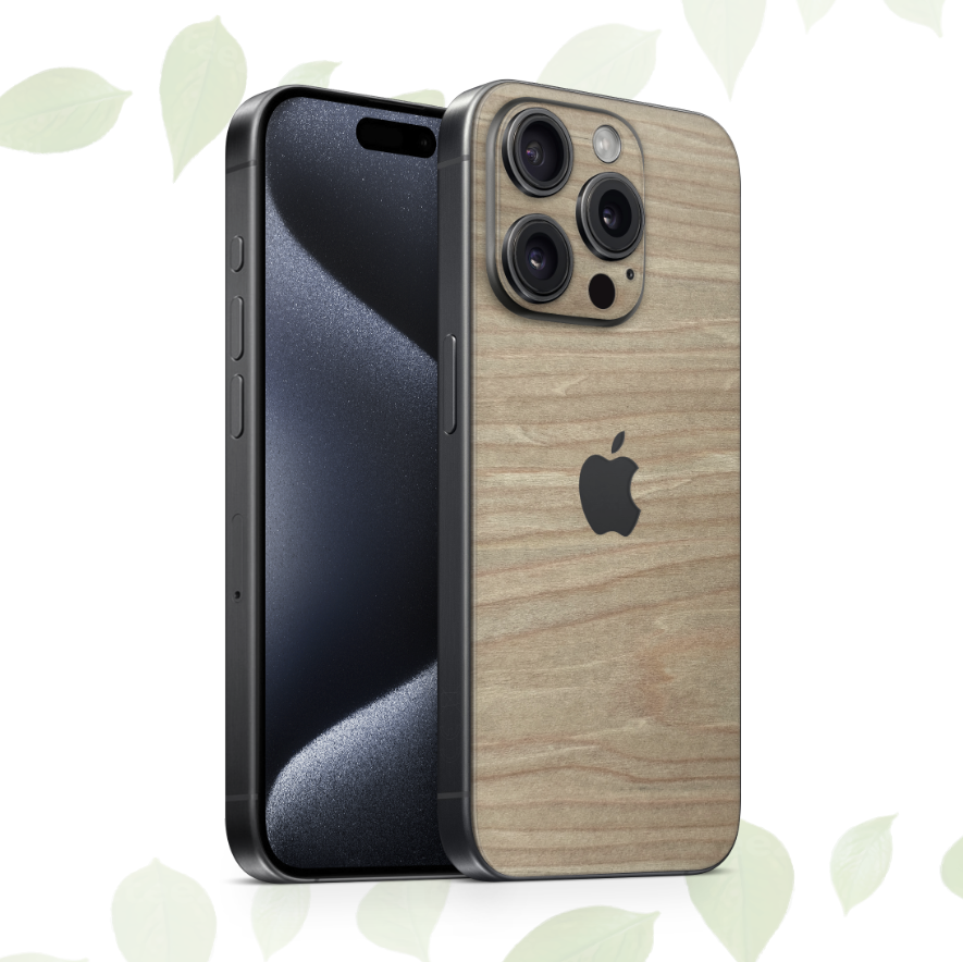 iPhone 16 Pro Max Skin Holz Zeder