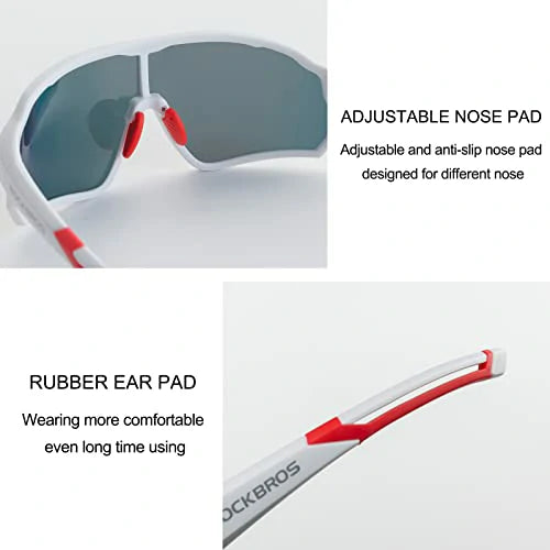 Polarisierte Sportbrille für Radfahrer (UV-Schutz)